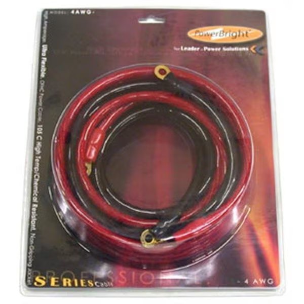 Power Bright 4-AWG3 Power Cables for Inverter, Power Bright, Mfr#: 4-AWG3